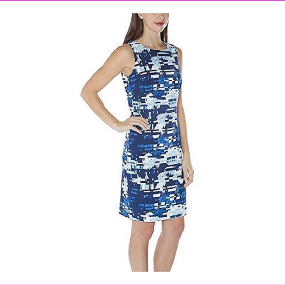 Mario Serrani Sleeveless Dress Size 12 Made in Italy